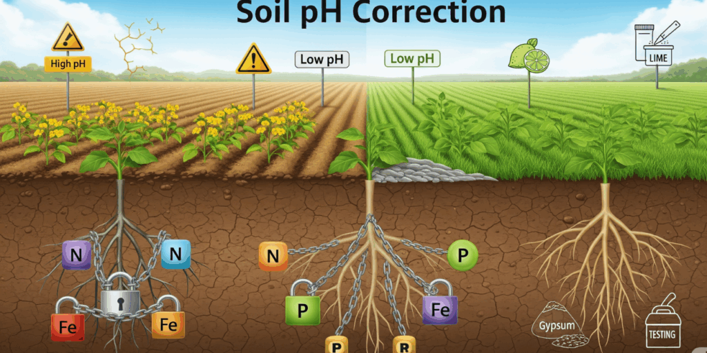 Iron Deficiency (Chlorosis): When Young Leaves Suffer